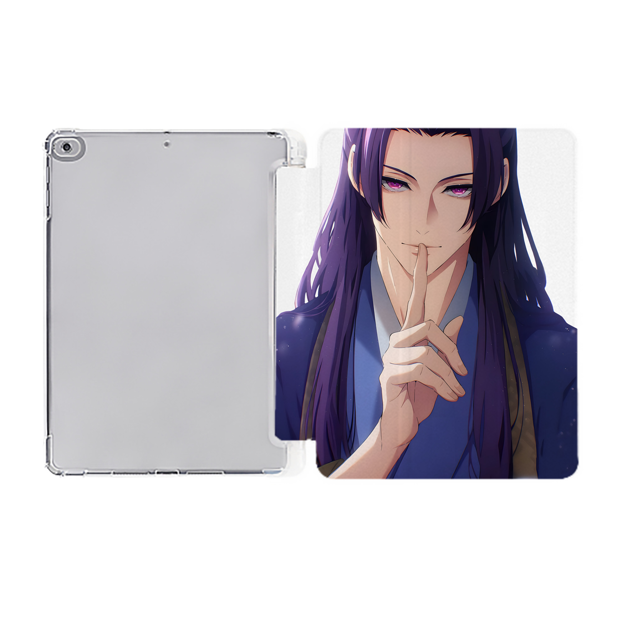 （画像用） 薬屋のひとりごと The Apothecary Diaries IPad ケース ペン収納付き 三つ折りスタンド PUレザー×シリコン 対応機種9.5/10.5/10.9インチ